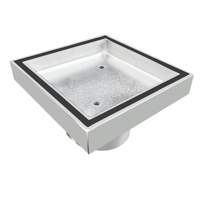 45mm Bathroom Shower Square Smart Tile Insert Floor Waste Drain Grate Renst45