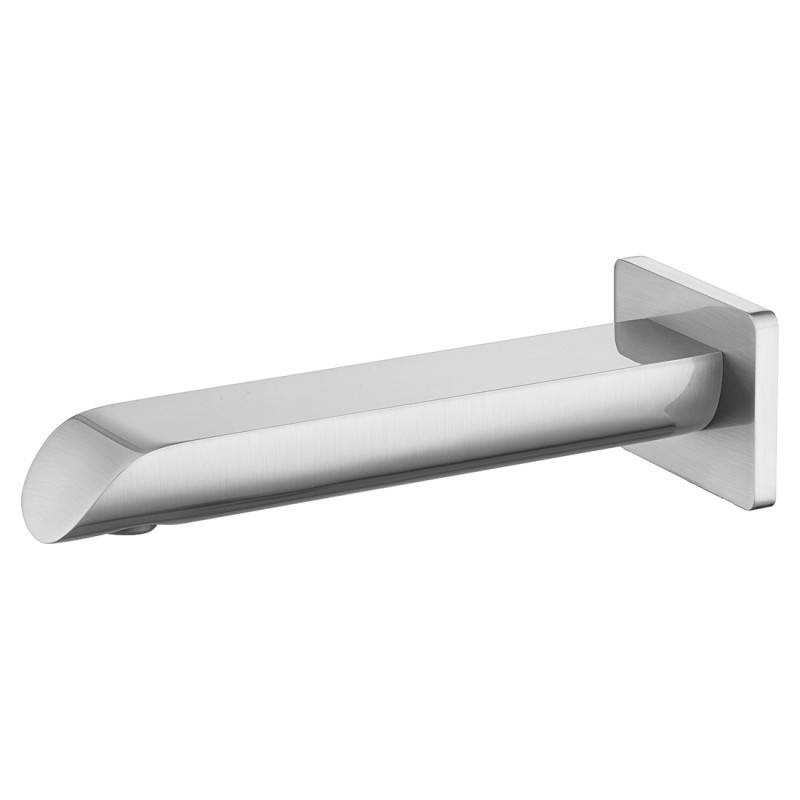 Ikon Kara Square Spout Brushed Nickel