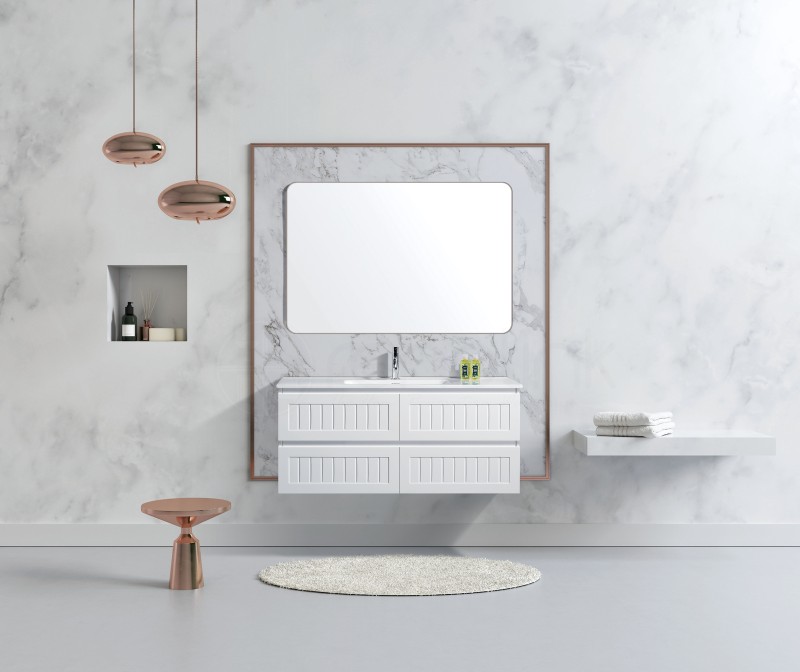 Hampton 1200mm PVC Wall Hung Bathroom Vanity