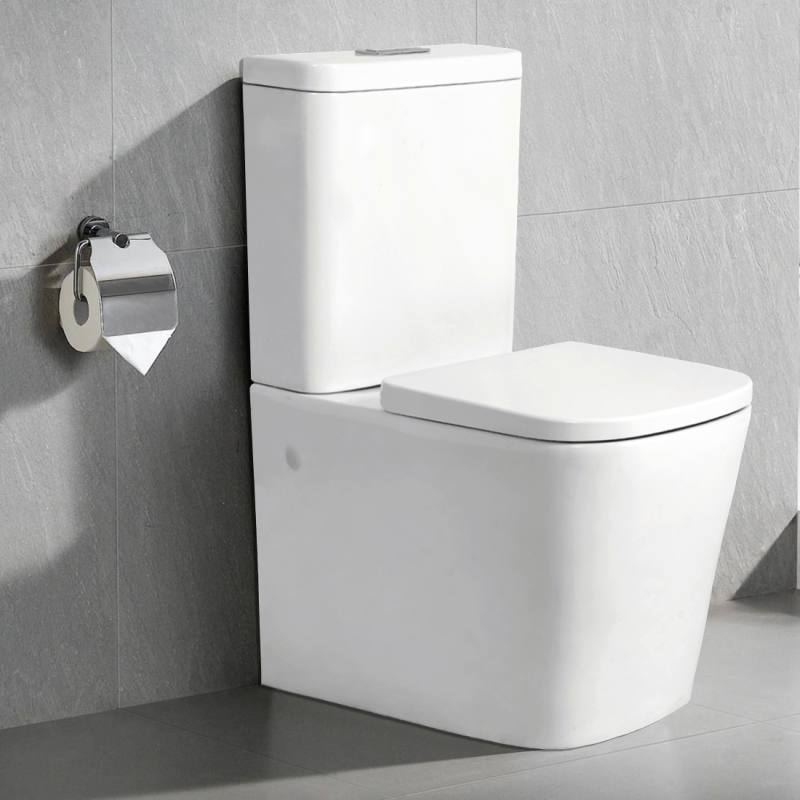 Robina Rimless Bathroom Toilet Suite Wall Faced Back To Wall Soft Close Ren09