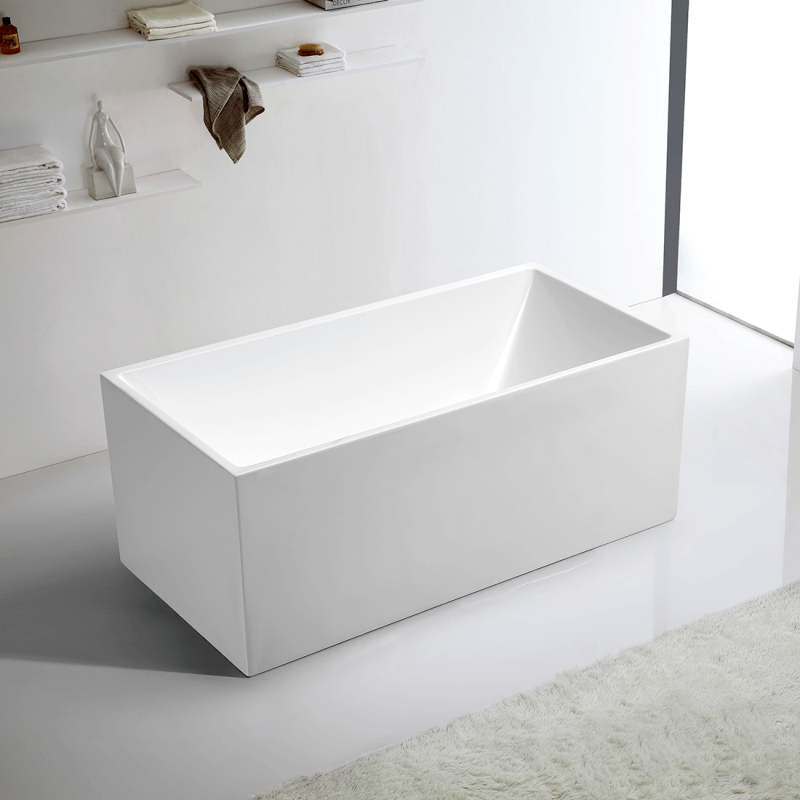 Bathroom Free Standing Bath Tub 1500X750X600 Thin Edge Freestanding Ren185-1500