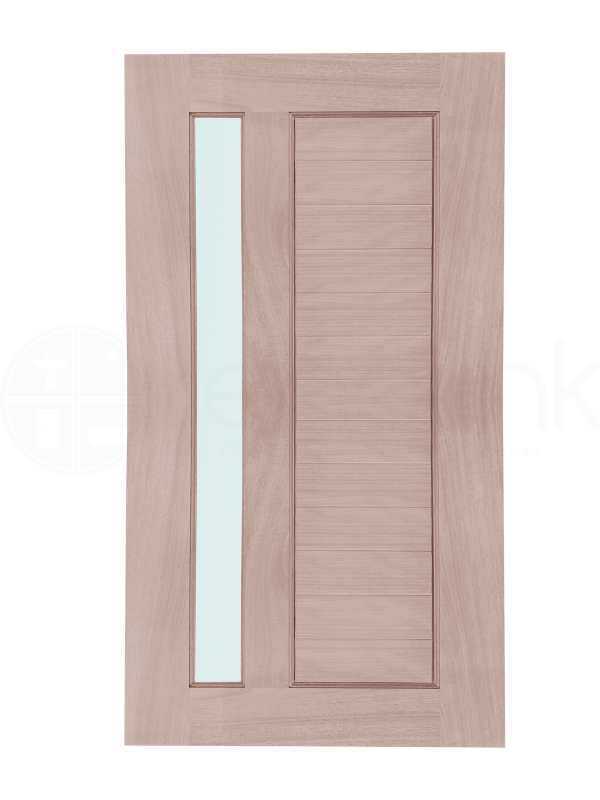 1 Lite Vertical Hampton External Door 1200