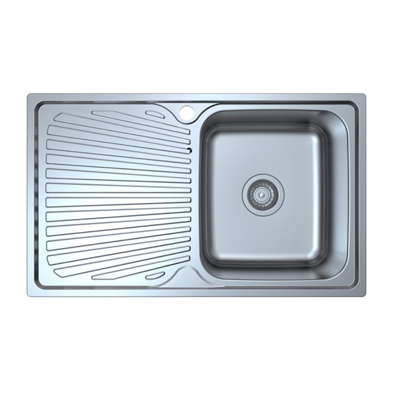 Otus Single Right Hand Bowl & Single Drainer Kitchen Sink i