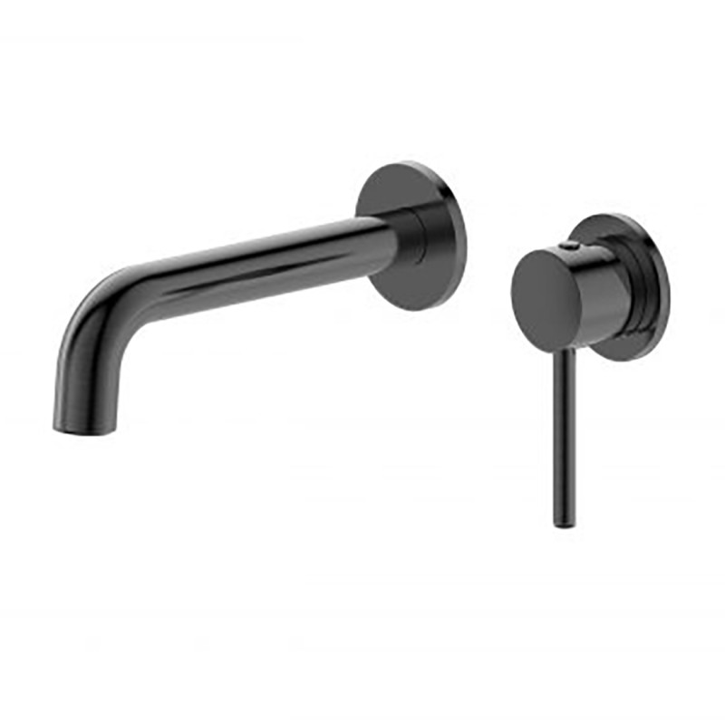 Morgan Rund Bath/Basin Mixer With Spout Brushed Gun Metal