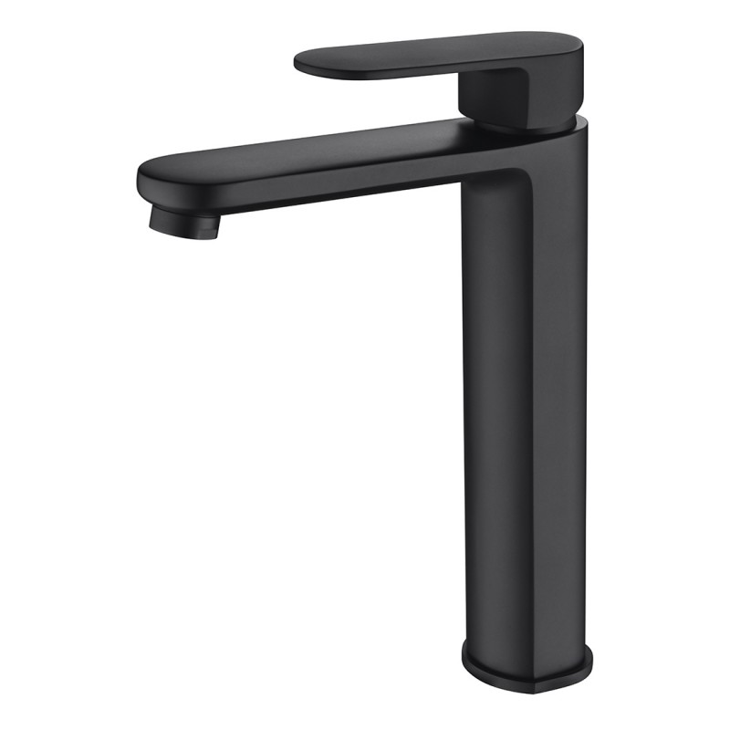 Cora High Rise Basin Mixer Matte Black