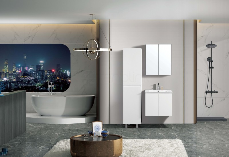 Ivana 600mm PVC Water Proof Wall Hung Bathroom Vanity