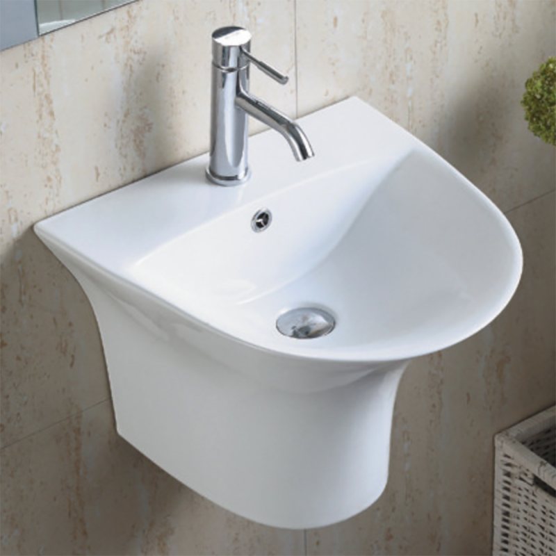 485X465X365mm Bathroom Wall Hung Mount Ceramic Wash Basin Vanity Sink Ren6200